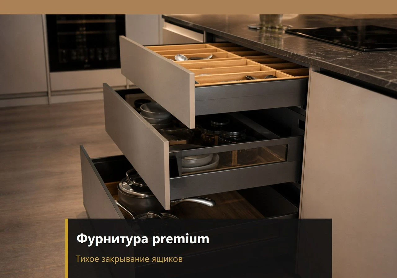 Кухня Шанель под ключ