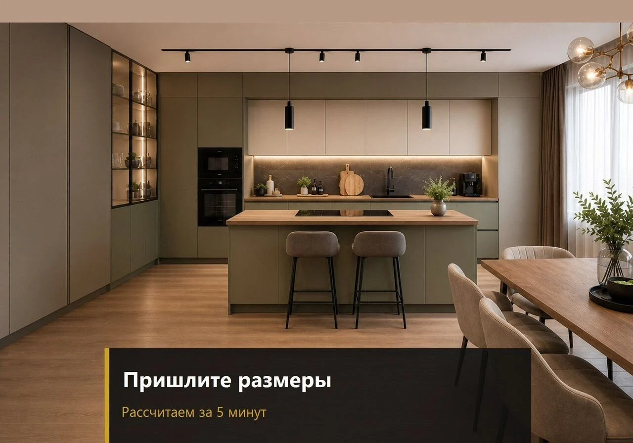 Кухня Шанель под ключ